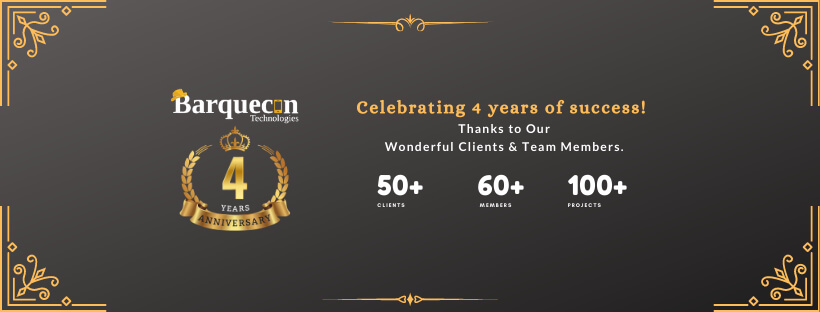 Barquecon Technologies 4th Anniversary